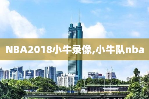 NBA2018小牛录像,小牛队nba