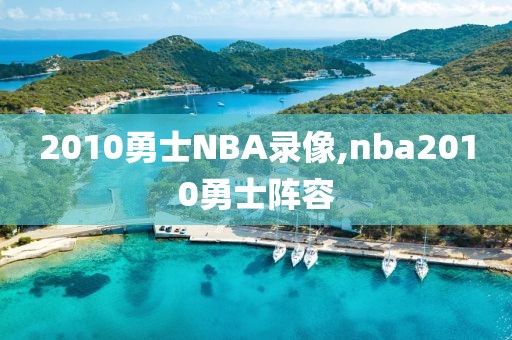 2010勇士NBA录像,nba2010勇士阵容