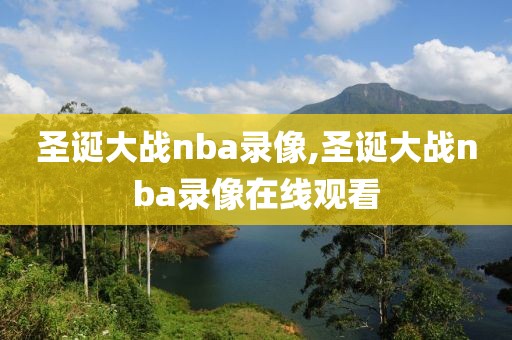 圣诞大战nba录像,圣诞大战nba录像在线观看