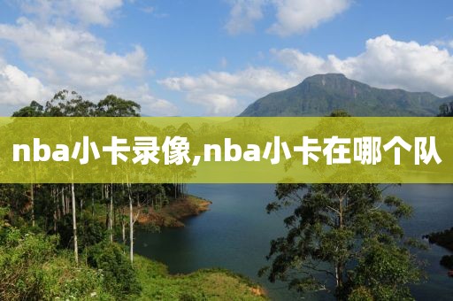 nba小卡录像,nba小卡在哪个队