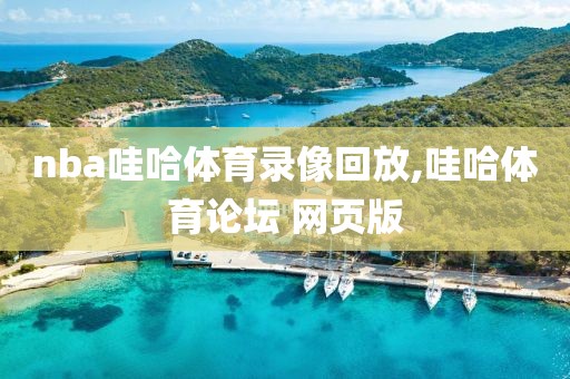 nba哇哈体育录像回放,哇哈体育论坛 网页版