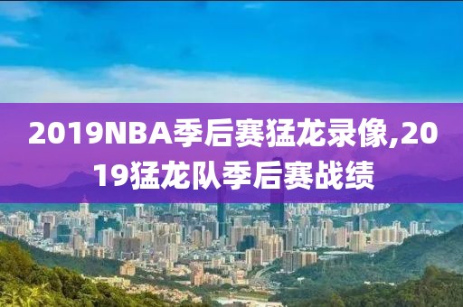 2019NBA季后赛猛龙录像,2019猛龙队季后赛战绩