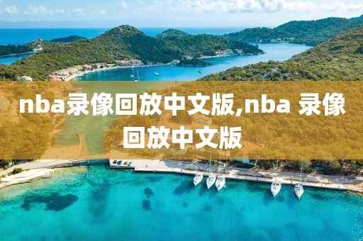 nba录像回放中文版,nba 录像回放中文版